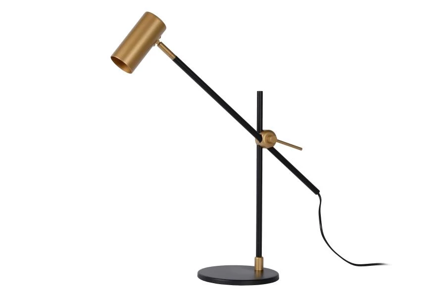 Lucide PHILINE - Bureaulamp - 1xGU10 - Zwart - uit